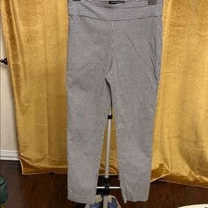 Black and White Checkered stretchy Pants